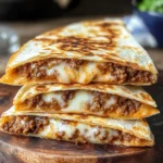 Cheesy Ground Beef Quesadillas Recipe is a must-try!