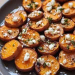 Delicious Honey Feta Sweet Potato Rounds Recipe for Any Meal