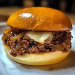 French Onion Beef Sloppy Joes