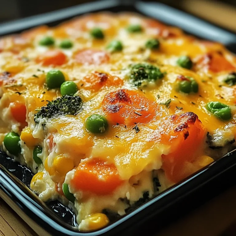 High-Protein Cottage Cheese Veggie Bake Recipe