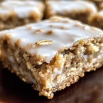 Iced Oatmeal Cookie Bar Recipe