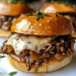 Irresistible French Onion Beef Sloppy Joes