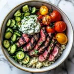 Mediterranean Steak Bowl Recipe