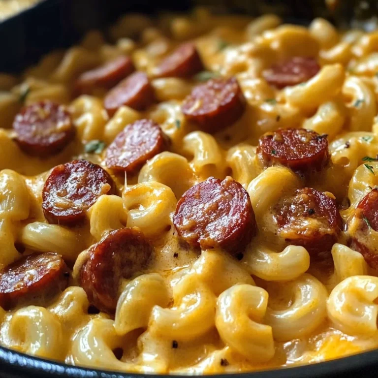One-Pot Kielbasa Mac and Cheese