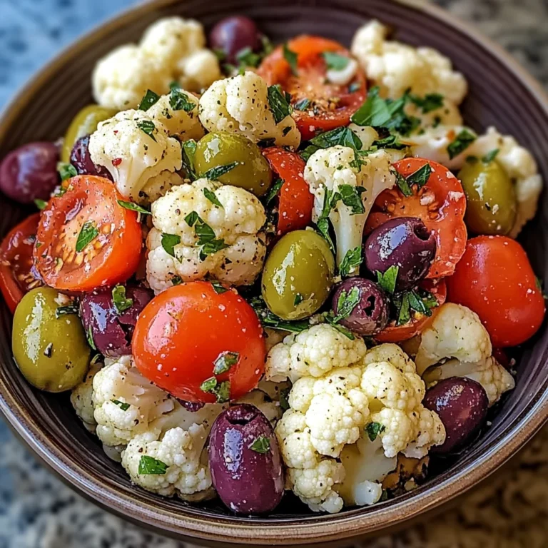 Sicilian Cauliflower Salad