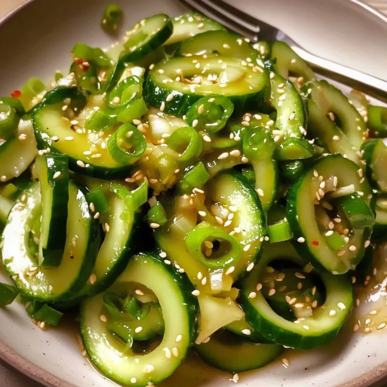 Spicy Cucumber Salad