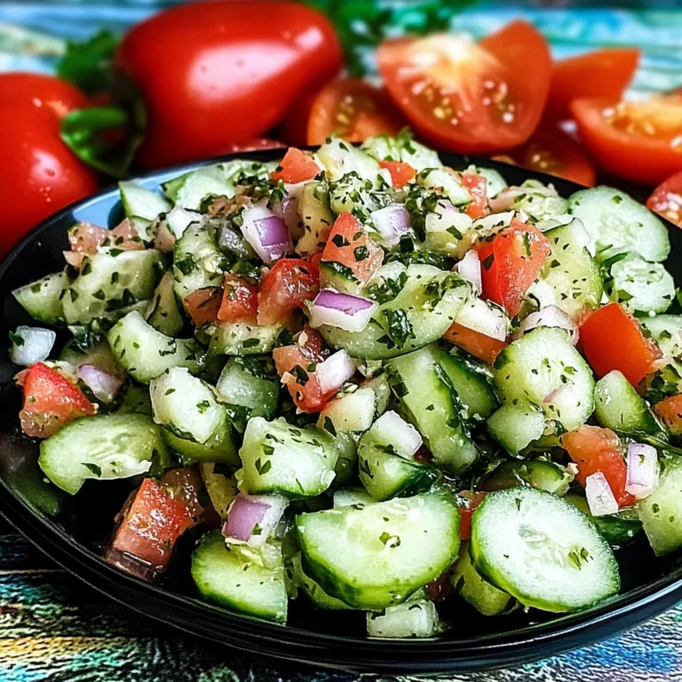 crisp cucumber salsa